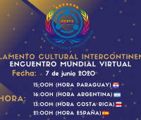 Invitación al Encuentro Mundial Virtual del Parlamento Cultural Intercontinental